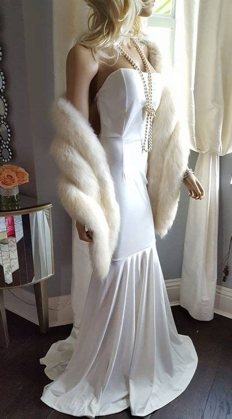 white fur stole for wedding|More.